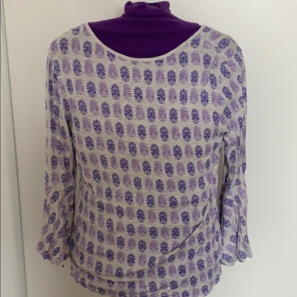 JUSTICE PATTERN FLARED LONG SLEEVE SHIRT - Picture 2 of 2